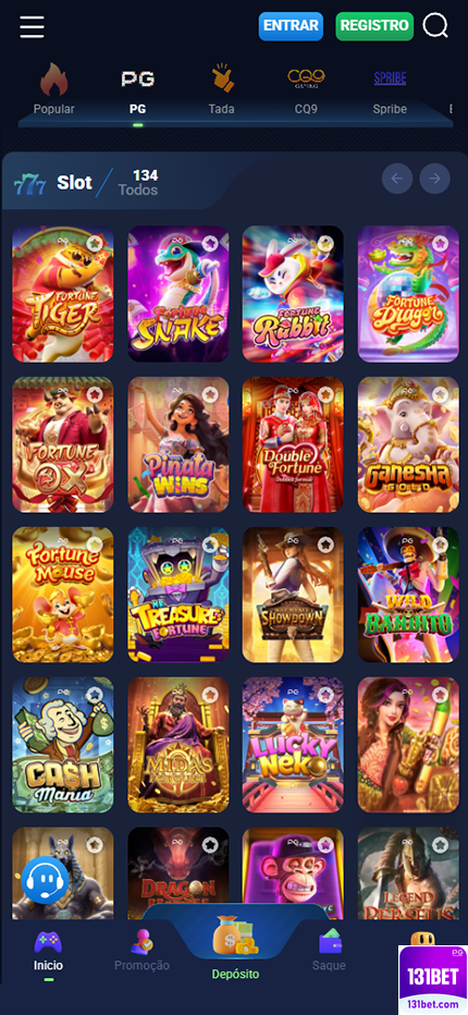 Prêmios Jogos 131bet.com